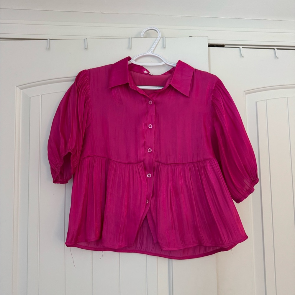 TCEC Fuchsia Blouse